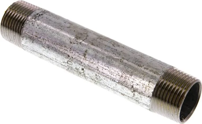 RONI 10/150 ST, Trubková dvojitá vsuvka podobná EN 10241 (DIN 2982 ), do 50 bar