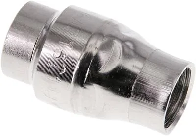 RUCK 12 ES 4A, Zpětný ventil (lehký), G 1/2", PN 16, 1.4401