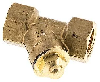 RUCK 12 SS/10, Zpětný ventil se zkoseným sedlem Rp 1/2"-Standardní, mosaz