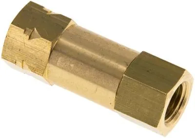 RUCK 14 I, Zpětný ventil (mosaz) G 1/4" (IG), PN 40