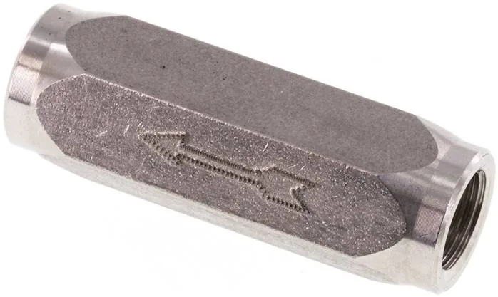 RUCK 18 HD ES, Hydraulický zpětný ventil, G 1/8", PN 350, nerezová ocel