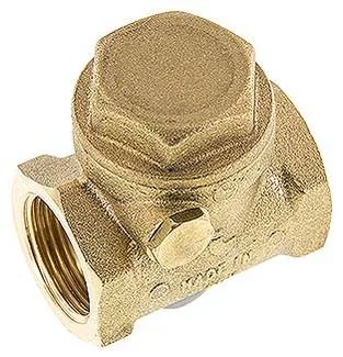 RUCK 34 SK, Zpětná křídlová klapka G 3/4", PN 12, mosaz, kovové těsnění