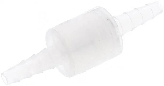 RUCKL 68, Laboratorní zpětný ventil 6 až 8 mm hadice, PN 4
