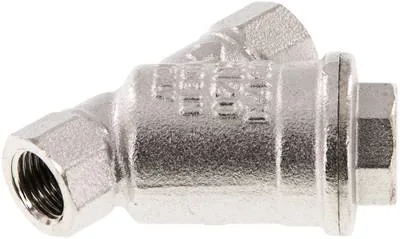 SF 14 MSV, Lapač nečistoty G 1/4", -0,99 až 20 bar, Poniklovaná mosaz