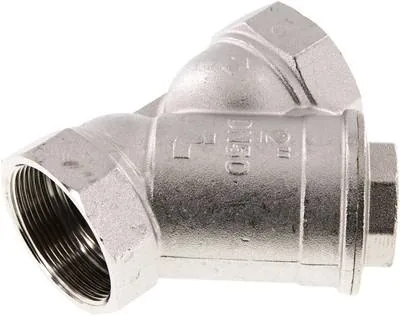 SF 20 MSV, Lapač nečistoty G 2", -0,99 až 20 bar, Poniklovaná mosaz