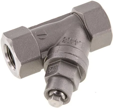 SF 38 ES, Lapač nečistot z nerezové oceli G 3/8", PN 40