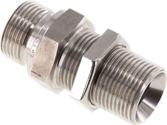 SN 3434 HD ES, Přepážkové vsuvky se závitem G (60° univerzální těsnicí kužel, vnější), do 475 bar