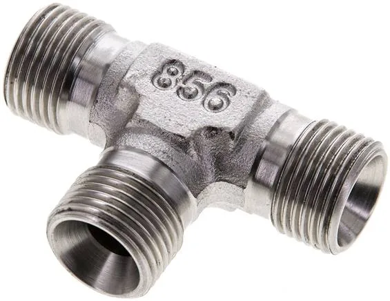 TA 38 HD ES, Kusy T se závitem G (60° univerzální těsnicí kužel, vnější, do 475 bar