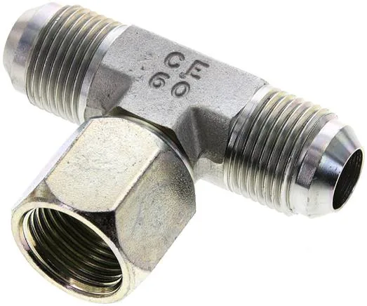TAIA 7/8 JIC, Šroubení T se závitem JIC (vnější/vnější/vnější), do 350 bar