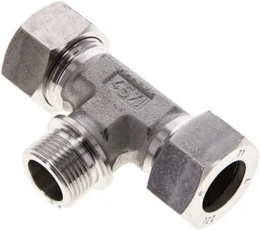 TE 22 LR ES, Šroubové spojky typu T, Závit R / závit G
