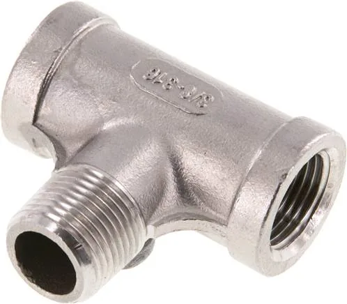 TE 38 ES, Kusy T (vnitřní/vnější/vnitřní), odlévané, do 25 bar