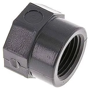 VK 12 PVC, Uzavírací kryty - PVC-U (pouze pro plastové závity), PN 16