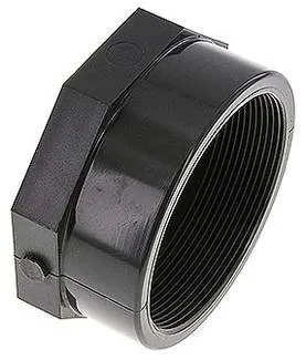 VK 30 PVC, Uzavírací kryty - PVC-U (pouze pro plastové závity), PN 16
