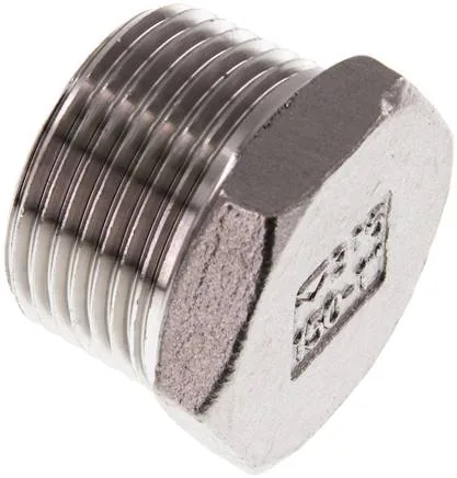 VS 10 AK ES NPT, Uzavírací zátky s vnějším šestihranem, závit NPT, PN 16