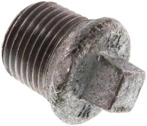 VS 12 ST, Uzavírací zátky s vnějším šestihranem, kónický závit 25 bar