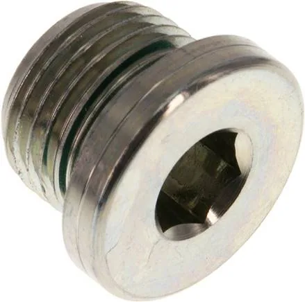 VSTI 1/2-V, Uzavírací zátky s elastomerovým těsněním, válcový závit, do 400 bar