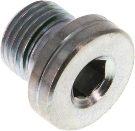 VSTI 1/8-V, Uzavírací zátky s elastomerovým těsněním, válcový závit, do 400 bar
