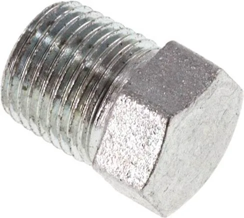 VSTI 1/8 NPT, Uzavírací zátky s vnějším šestihranem, závit NPT, do 345 bar