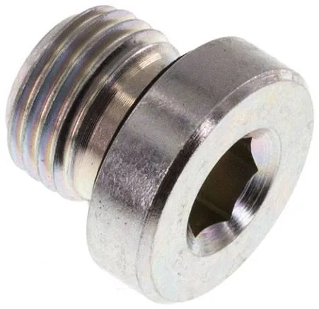 VSTI 10X1, Uzavírací zátky s elastomerovým těsněním, válcový závit, do 400 bar