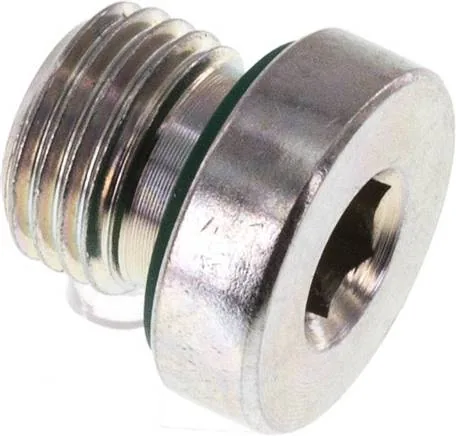 VSTI 10X1-V, Uzavírací zátky s elastomerovým těsněním, válcový závit, do 400 bar