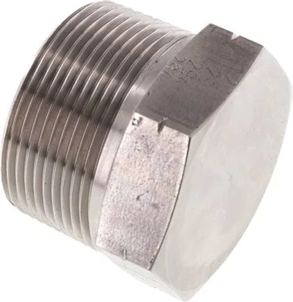 VSTI 11/2 NPT ES, Uzavírací zátky s vnějším šestihranem, závit NPT, do 345 bar