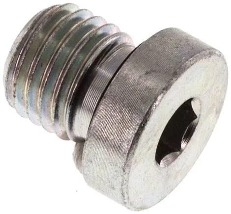 VSTI 12X1,5, Uzavírací zátky s elastomerovým těsněním, válcový závit, do 400 bar