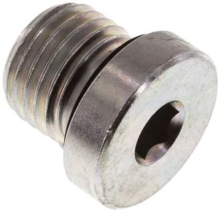VSTI 14X1,5, Uzavírací zátky s elastomerovým těsněním, válcový závit, do 400 bar