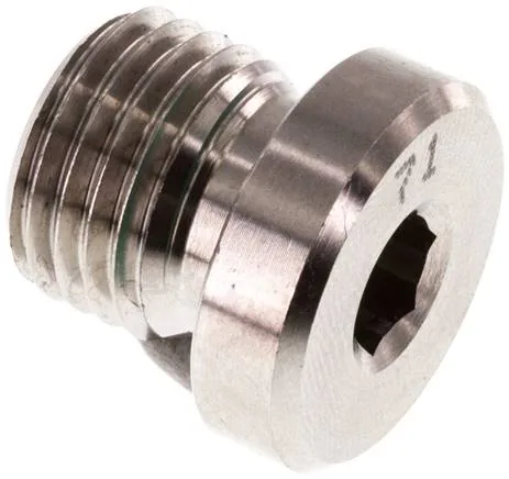 VSTI 14X1,5 ES, Uzavírací zátky s elastomerovým těsněním, válcový závit, do 400 bar