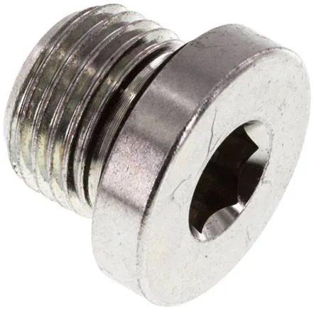 VSTI 16X1,5, Uzavírací zátky s elastomerovým těsněním, válcový závit, do 400 bar