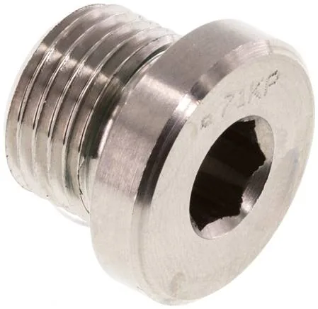 VSTI 16X1,5 ES, Uzavírací zátky s elastomerovým těsněním, válcový závit, do 400 bar