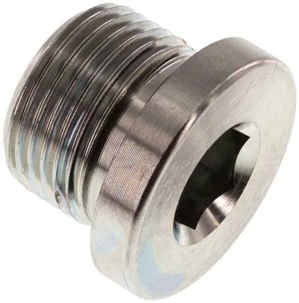 VSTI 20X1,5, Uzavírací zátky s elastomerovým těsněním, válcový závit, do 400 bar