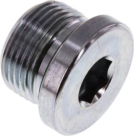VSTI 22X1,5-V, Uzavírací zátky s elastomerovým těsněním, válcový závit, do 400 bar