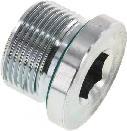VSTI 24X1,5-V, Uzavírací zátky s elastomerovým těsněním, válcový závit, do 400 bar