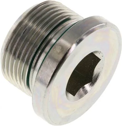 VSTI 26X1,5-V, Uzavírací zátky s elastomerovým těsněním, válcový závit, do 400 bar