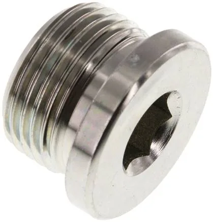 VSTI 27X2, Uzavírací zátky s elastomerovým těsněním, válcový závit, do 400 bar