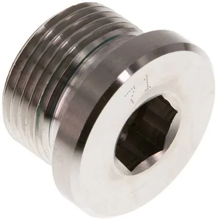 VSTI 3/4 ES, Uzavírací zátky s elastomerovým těsněním, válcový závit, do 400 bar