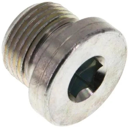 VSTI 3/8, Uzavírací zátky s elastomerovým těsněním, válcový závit, do 400 bar