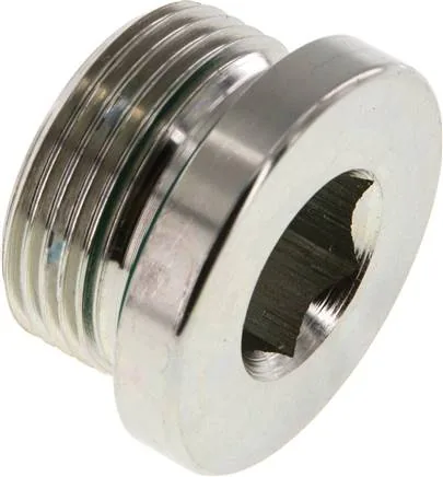 VSTI 33X2-V, Uzavírací zátky s elastomerovým těsněním, válcový závit, do 400 bar