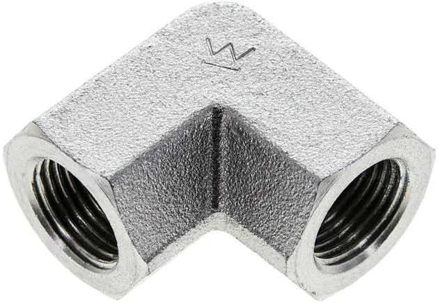 W 38 NPT, Úhel 90° se závitem NPT, do 345 bar