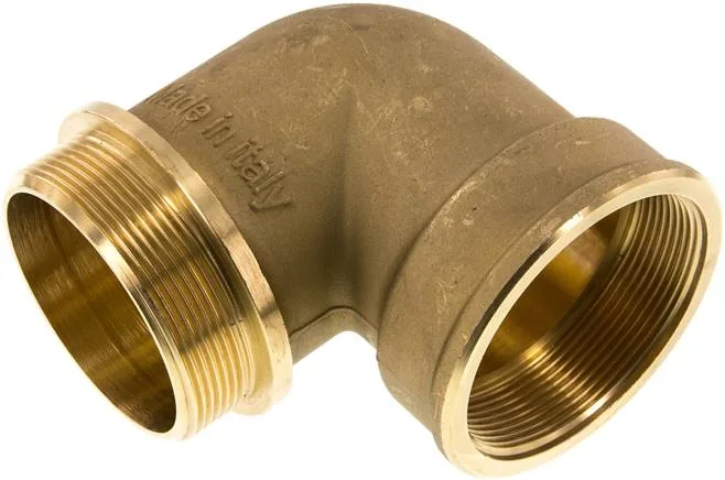 WE 212 MS, Úhly k zašroubování 90° s vnitřním a vnějším závitem (kované), do 150 bar
