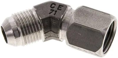 WE 3/445 JIC ES, Úhlové šroubení 45° se závitem JIC (vnitřní/vnější), do 310 bar