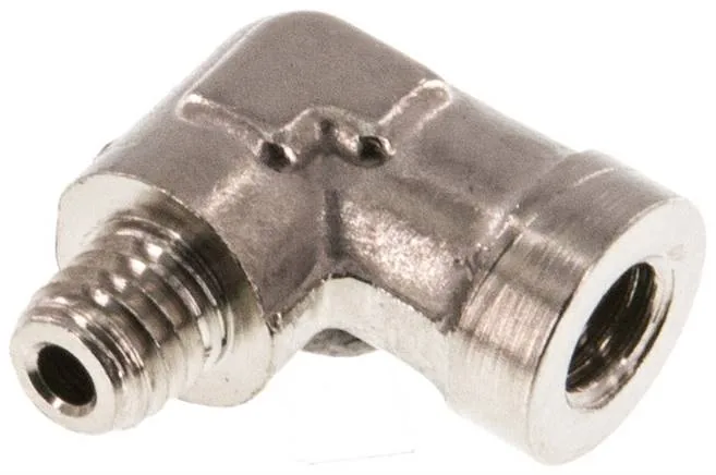 WE 50 MSV, Úhly k zašroubování 90° s vnitřním a vnějším závitem (kované), do 150 bar