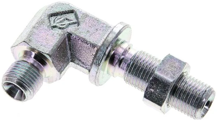 WSN 18 HD, Přepážkové úhlové vsuvky se závitem G (60° univerzální těsnicí kužel, vnější), do 350 bar