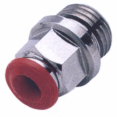 Přímé spojky s vnějším trubkovým a metrickým závitem