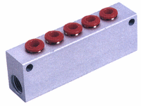 Rozdělovací lišty s 5 výstupy