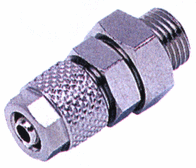 Přímé šroubení, s vnějším trubkovým závitem, otočné o 360°