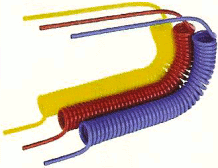 Spirálové hadice MODY - bez koncovek