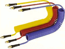 Spirálové hadice MODY - koncovky s vnějšími závity