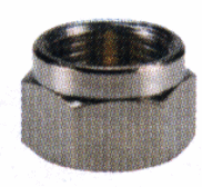 Matičky ke šroubením (poniklovaná mosaz)