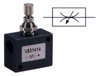 Škrtící ventily s vnitřními závity, oboustranně škrcené